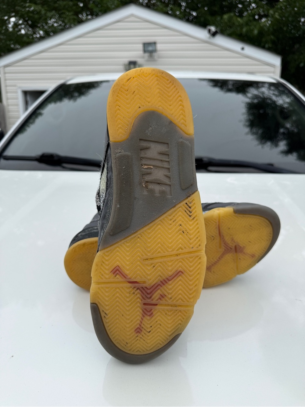 Air Jordan 5 Retro SP x Off-White Mid Muslin Size 11 - Picture 6 of 7
